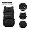 Mardingtop Tactical Backpacks Molle Hiking daypacks for Motorcycle Camping Hiking Military Traveling,25L Backpack view 3