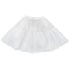 Amosfun White Lolita Underskirt Short Dress Petticoat Tulle Hoopless Underskirt view 1