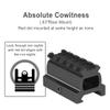 Feyachi RDS-23 2MOA Red Dot Sight Compact Red Dot Scope with 0.83 Riser Mount Absolute Co-Witness with Iron Sight view 3