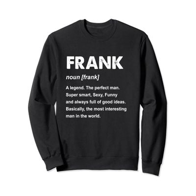 Frank Name Sweatshirt