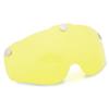 Bike Helmet Goggles Visor Shield, Removable/Detachable Magnetic Visor Goggles Shield Yellow for Cycling Helmet in Model BC-069 view 1