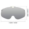 Bike Helmet Goggles Visor Shield, Removable/Detachable Magnetic Visor Goggles Shield Only for Cycling Helmet in Model Bc-069 view 2