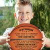 Kenon Personalized Basketball Gift for Grandson, Engraved Basketball Indoor/Outdoor Game Ball, You are Braver Than You Believe Stronger Than You Seem, Graduation Birthday for Grandson view 4