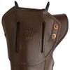 US WWII Leather Colt .45 M1911 Holster Dark Brown Colors - Reproduction (Dark Brown)-RIA view 4
