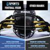 Sports Unlimited Universal Football Visor for Helmet, Football Helmet Visor, (Clear, Black and Mirror Options) view 3