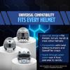 Sports Unlimited Universal Football Visor for Helmet, Football Helmet Visor, (Clear, Black and Mirror Options) view 4