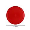 Kasteco 12 Pack 2.5 Inch Air Hockey Pucks for Small Size Table (Red Blue Green Black, 64x4 mm) view 4