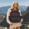 Paxiland Mesh Backpack Lightweight See Through College Student Backpack for Commuting Swimming Travel Beach Outdoor Sports - Black view 2