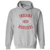 AH1107 - Indiana Hoosiers Stitch Arch Hoodie - X-Large - Sport Grey view 1