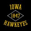 AW1107 - Iowa Hawkeyes Stitch Arch Crew Sweatshirt - Medium - Black view 2