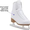 Jackson Ultima Classic 200/500 Womens Ice Skates for Women & Girls Ice Skates  Comfortable Figure Skates for Ice Skating & Recreational Figure Skating, Size 8 Medium Width  White view 3