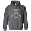 AH1107 - Purdue Boilermakers Stitch Arch Hoodie - X-Large - Dark Heather view 1