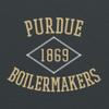 AH1107 - Purdue Boilermakers Stitch Arch Hoodie - X-Large - Dark Heather view 2