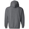 AH1107 - Purdue Boilermakers Stitch Arch Hoodie - X-Large - Dark Heather view 3