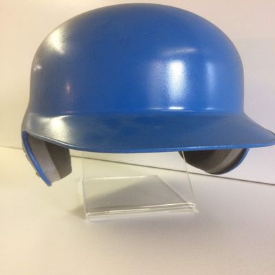 Plastics Unlimited Batting Helmet Stand - Blue, Unisex - Baseball Players, Enthusiasts - Sports Equipment Display Stand