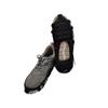 ideanovo Ice Grips Traction Cleats Ice Cleat Snow Grippers Non-Slip Over Shoe Rubber Spikes Crampons Anti Slip Durbale Crampons Slip-on Stretch Footwear (Black, Small(32-36)) view 3