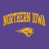YS03 - Northern Iowa Panthers Arch Logo Youth T-Shirt - X-Large - Purple view 4
