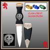 Scottish Clan Crest Sgian Dubh ~ Pringle view 3
