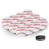 PowerNet Practice Softballs, 12 PK Recreation Grade 12" Balls, Practice Balls for Soft Toss Hitting, Fielding & Pitching Drills, 12 Inch Softballs (White) view 1