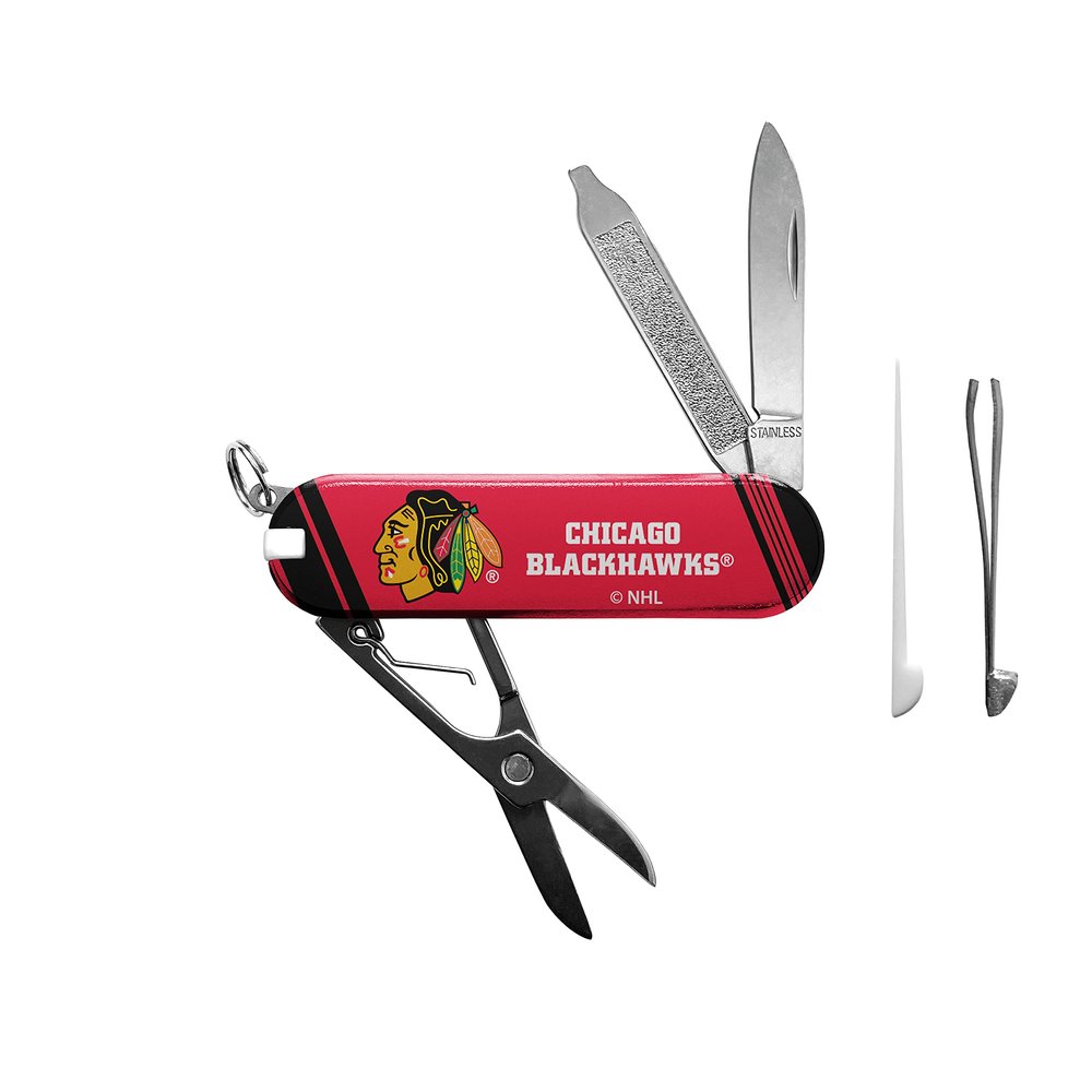 The Sports Vault NHL Chicago Blackhawks Essential Pocket Multi-Tool