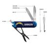 The Sports Vault NFL Los Angeles Chargers Essential Pocket Multi-Tool view 2