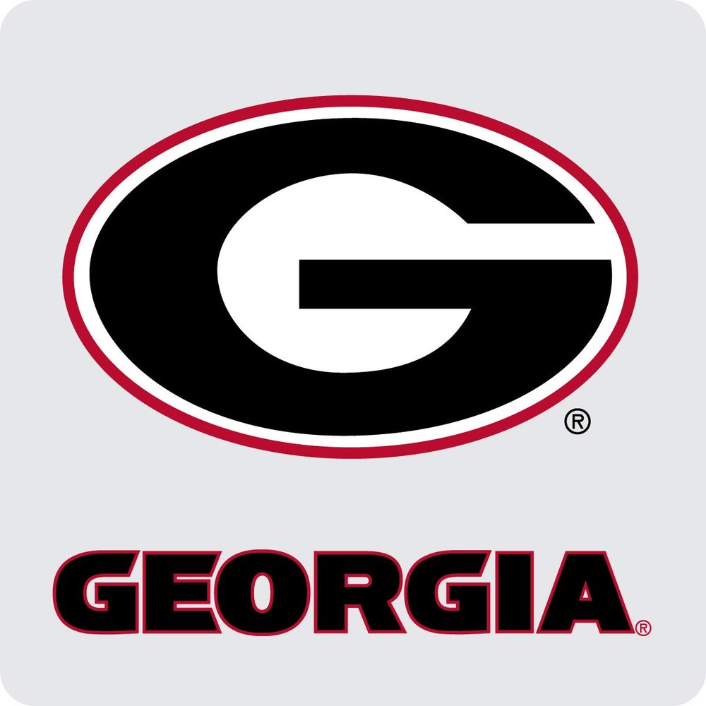 Georgia Bulldogs Acrylic Coaster 4-Pack Officially Licensed Collegiate Product