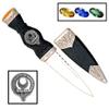 Celtic Studio Scottish Clan Crest Sgian Dubh ~ Arnott view 2