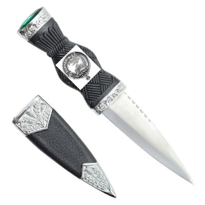 Scottish Clan Crest Sgian Dubh ~ Haldane