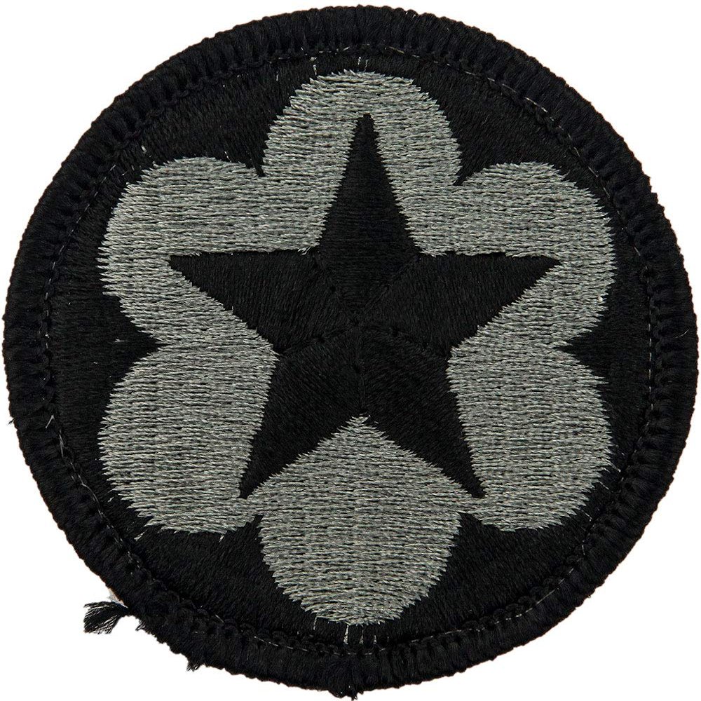 Department of the Army Staff Support Patch Foliage Green with Hook Fastener