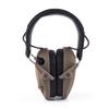 Walker's Razor Slim Shooter Electronic Hunting Folding Hearing Protection Earmuffs with 23dB Noise Reduction and Sound Amplification, Dark Earth view 4