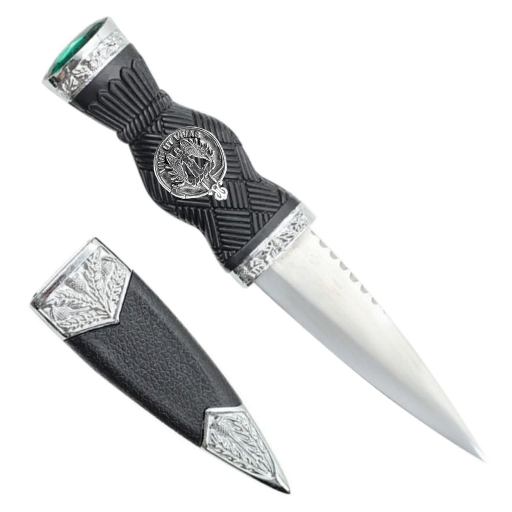 Scottish Clan Crest Sgian Dubh ~ Falconer