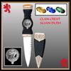 Scottish Clan Crest Sgian Dubh ~ Fullerton view 3