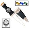 Celtic Studio Learmonth Scottish Clan Crest Sgian Dubh view 2