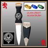 Scottish Clan Crest Sgian Dubh ~ Cathcart view 3