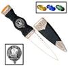 Celtic Studio Wishart Scottish Clan Crest Sgian Dubh view 2