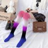 SEAEAGLE Genderfluid Pride Flag Women Thigh High Socks Over Knee High Stockings Long Boot Socks view 3