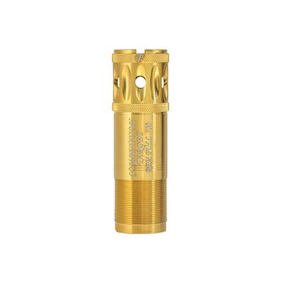 Carlsons Choke Tubes 12 Gauge for Remington [ Cylinder | 0.730 Diameter ] Stainless Steel | Gold Competition Target Ported Sporting Clays Choke Tube | Made in USA