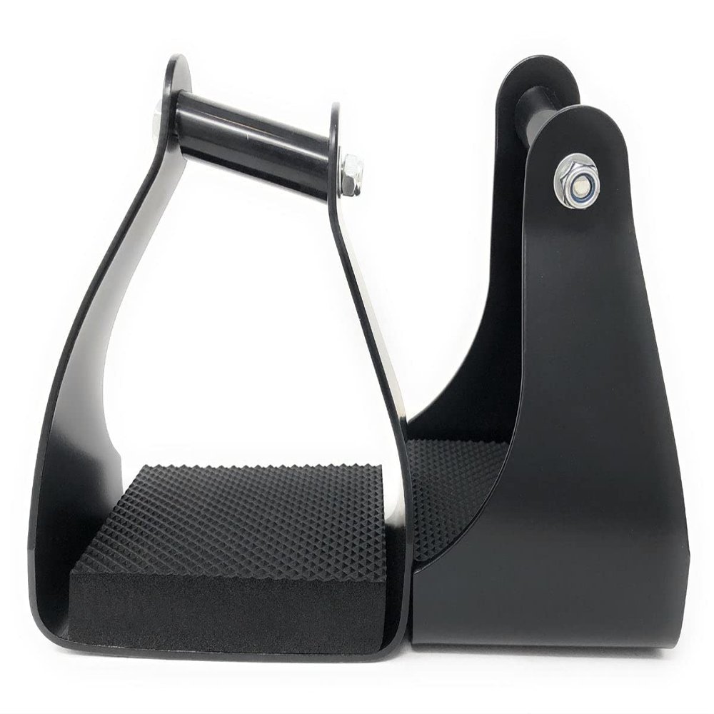 AJ Tack Angled Aluminum Trail Stirrups 2.5"