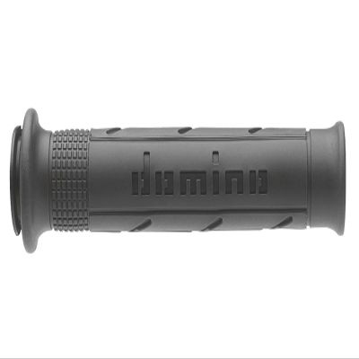 Domino Racing A250 Motorcycle Road Racing Grips (Pair) (Anthracite/Black)