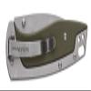 Smith & Wesson Freighter 7.6in High Carbon S.S. Folding Knife with 3.2in Drop Point Blade and Stainless/G10 Handle for Outdoor, Tactical, Survival and EDC view 2