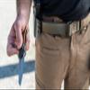 Smith & Wesson Stave 7.75in High Carbon S.S. Ultra Glide Folding Knife with 3.25in Clip Point Blade and Stainless/G10 Handle for Outdoor, Tactical, Survival and EDC view 3