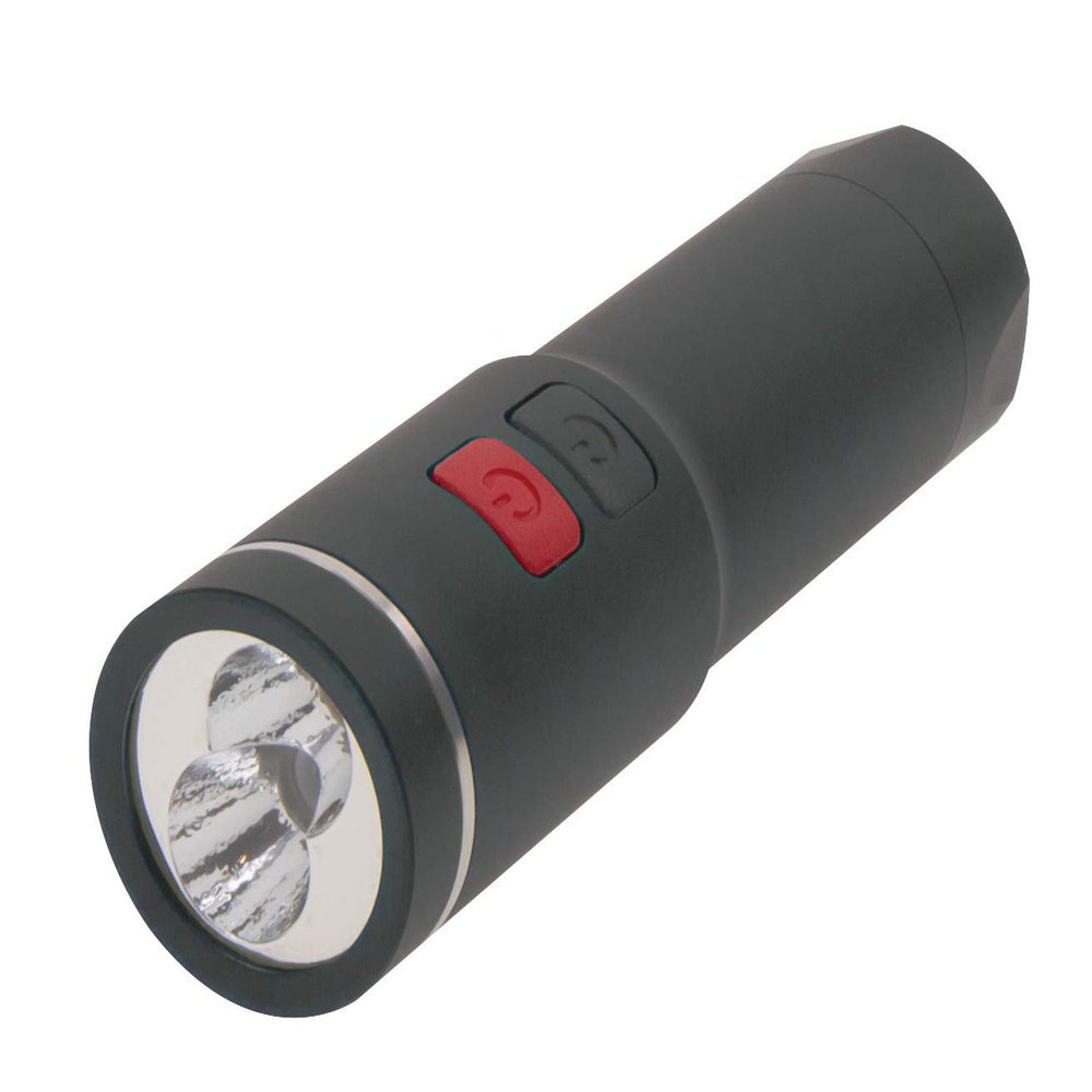 Smith & Wesson Night Guard Dual Beam Flashlight with 2 Color LEDs, Easy Operation and Heavy Duty Construction for Tracking, Survival, Hunting and Outdoor,Black