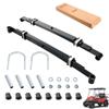 10L0L 4 Leaf Club Car Precedent Heavy Duty Rear Leaf Spring Kit for Precedent Gas & Electric 2004-Up OEM 102509301,102513001, with U Bolt and Bushings & Sleeves view 1