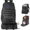 TRAILKICKER Basketball Bag Backpack with Ball Holder Multi-Sport Backpack for Soccer Volleyball Football Baseball Helmet (TK2-Gray, Large) view 1