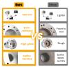 Club Car DS Steering Wheel Adapter Hub for Club Car DS 1984+ Golf Cart with 5-6 Holes Golf Cart Steering Wheel view 3