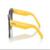 Arnette AN4334 Cold Heart 2.0 Sunglasses, Transparent Grey/Clear Fifty Yellow/Dark Grey, 53 mm view 3
