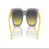 Arnette AN4334 Cold Heart 2.0 Sunglasses, Transparent Grey/Clear Fifty Yellow/Dark Grey, 53 mm view 4