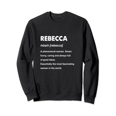 Rebecca Name Sweatshirt