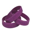 10 Purple Pancreatic Cancer Awareness Bracelets 100% Medical Grade Silicone - Latex and Toxin Free (10 Bracelets) Show Your Support For Pancreatic Cancer Awareness view 1