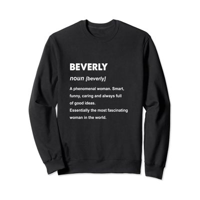 Beverly Name Sweatshirt